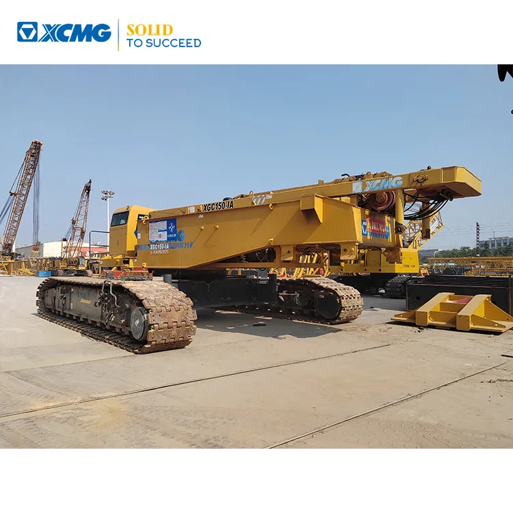 XCMG Manufacturer 150 Ton Used Mounted Mobile Crane Lifting Machinery XGC150-IA Price